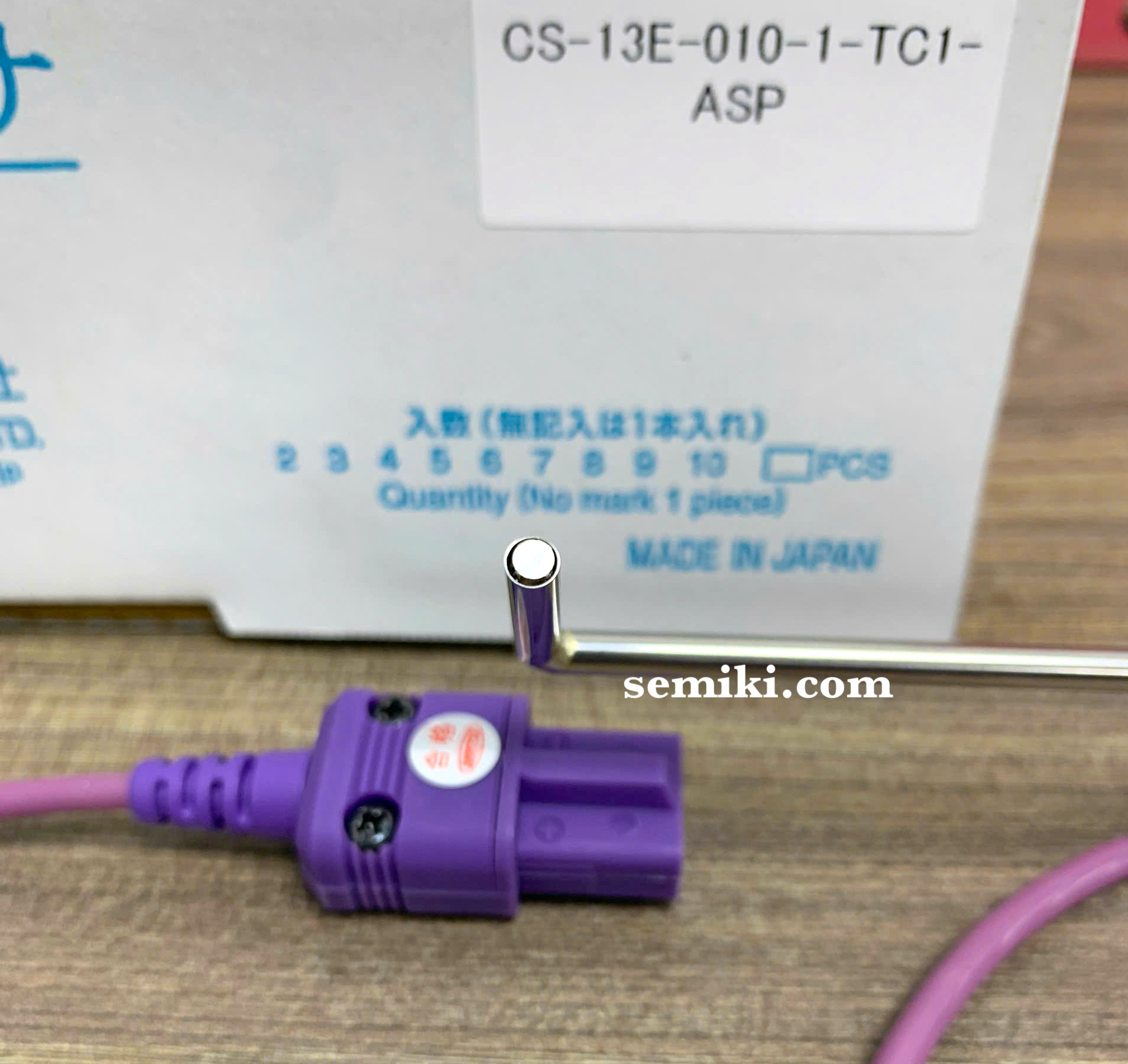 Ảnh minh họa Anritsu meter CS-13E-010-1-TC1-ASP đầu dò đo nhiệt độ bề mặt tiếp xúc (type E/ASP) 2