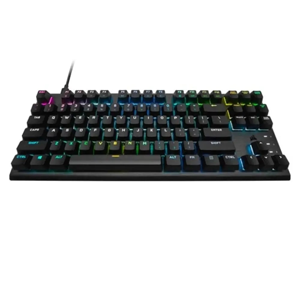 Ảnh minh họa Corsair K60 PRO TKL RGB OPX Switch Bàn phím Cơ-Quang học Màu đen Tiếng Anh 1