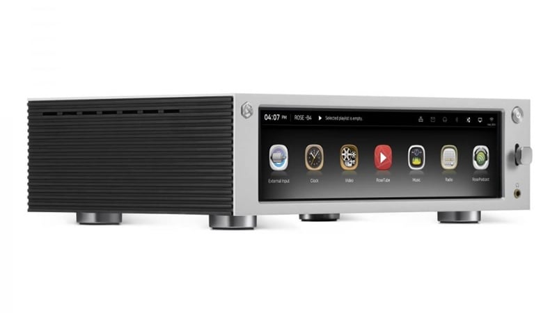 Ảnh minh họa Amply Hifi Rose RS201E, Công Suất 2 x 50W, Music Server, Network Audio Player, DAC Sabre ES9018K2M, WiFi, Bluetooth (all in one) 2