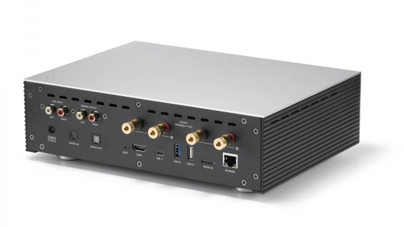 Ảnh minh họa Amply Hifi Rose RS201E, Công Suất 2 x 50W, Music Server, Network Audio Player, DAC Sabre ES9018K2M, WiFi, Bluetooth (all in one) 3