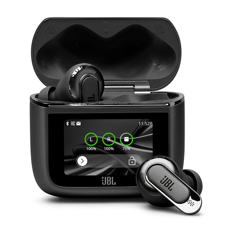 Ảnh minh họa Tai nghe JBL Tour Pro 3 (Không Dây, Chống Ồn, Bluetooth 5.3, Pin 44 Giờ, Màn hình cảm ứng) 2