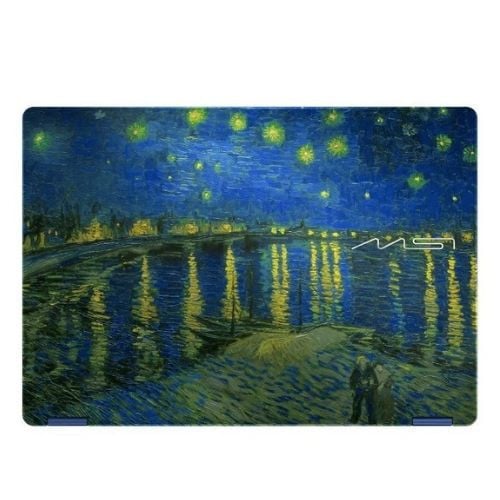 Ảnh minh họa Laptop MSI Prestige 14 Flip AI+ Vincent van Gogh Edition - Starry Night Over the Rhone-260VN (Ultra X9 378H | 32GB | 1TB | Intel® Arc Graphics | 14inch FHD+ OLED | Cảm ứng | Bút cảm ứng | Win 11 | The Starry Night) 2