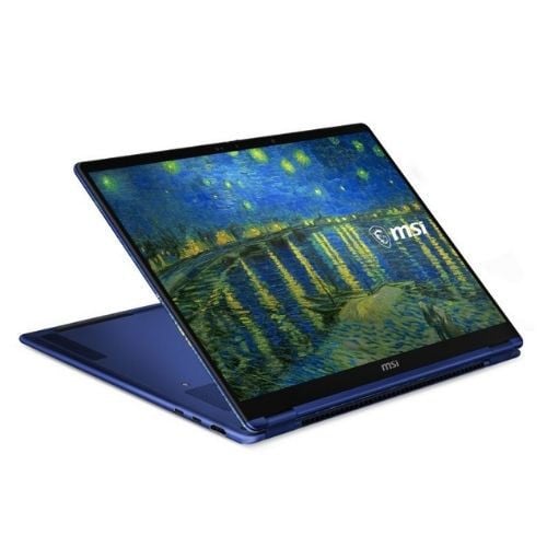 Ảnh minh họa Laptop MSI Prestige 14 Flip AI+ Vincent van Gogh Edition - Starry Night Over the Rhone-260VN (Ultra X9 378H | 32GB | 1TB | Intel® Arc Graphics | 14inch FHD+ OLED | Cảm ứng | Bút cảm ứng | Win 11 | The Starry Night) 3