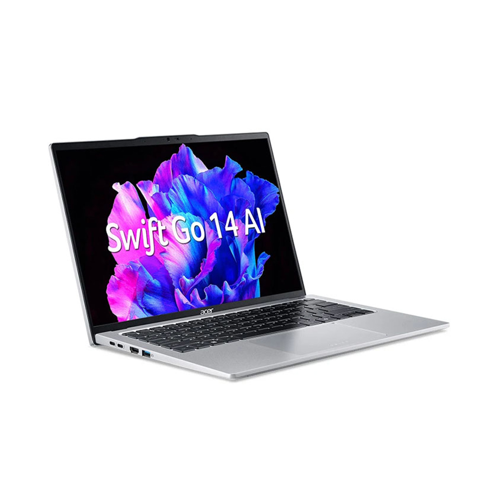 Ảnh minh họa Laptop Acer Swift Go 14 SFG14-73-57FZ_NX.KSGSV.001 (Intel Core Ultra 5 125H | 16GB | 512GB | Intel Arc Graphics | 14 inch 2.8K OLED | Win 11 | Bạc) 2