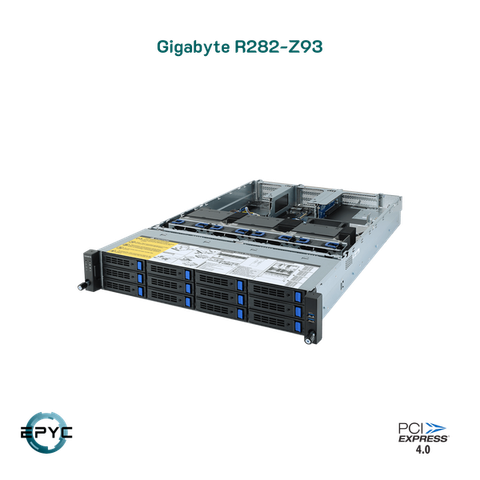 Rack server Gigabyte R282-z93 Dual Epyc Rome & Milan (7002)