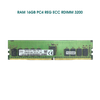 RAM 16GB Registered ECC RDIMM DDR4 3200 Mixed