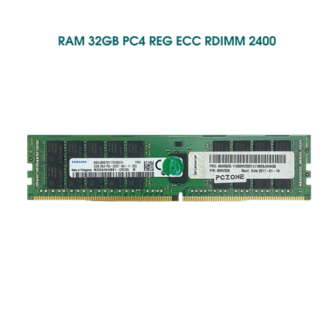 RAM 32GB Registered ECC RDIMM DDR4 2400 Mixed