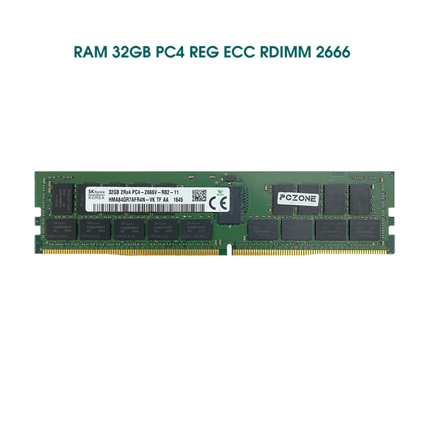 RAM 32GB Registered ECC RDIMM DDR4 2666 Mixed
