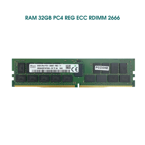 RAM 32GB Registered ECC RDIMM DDR4 2666 Mixed