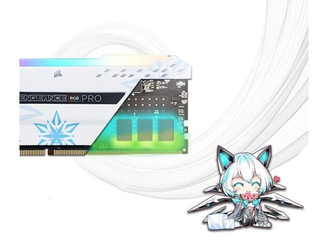 Ảnh minh họa RAM CORSAIR PRO RGB ROG STRIX 16G 4000 WHITE 2