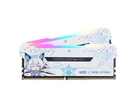 Ram Corsair Pro Rgb Rog Strix 16g 4000 White
