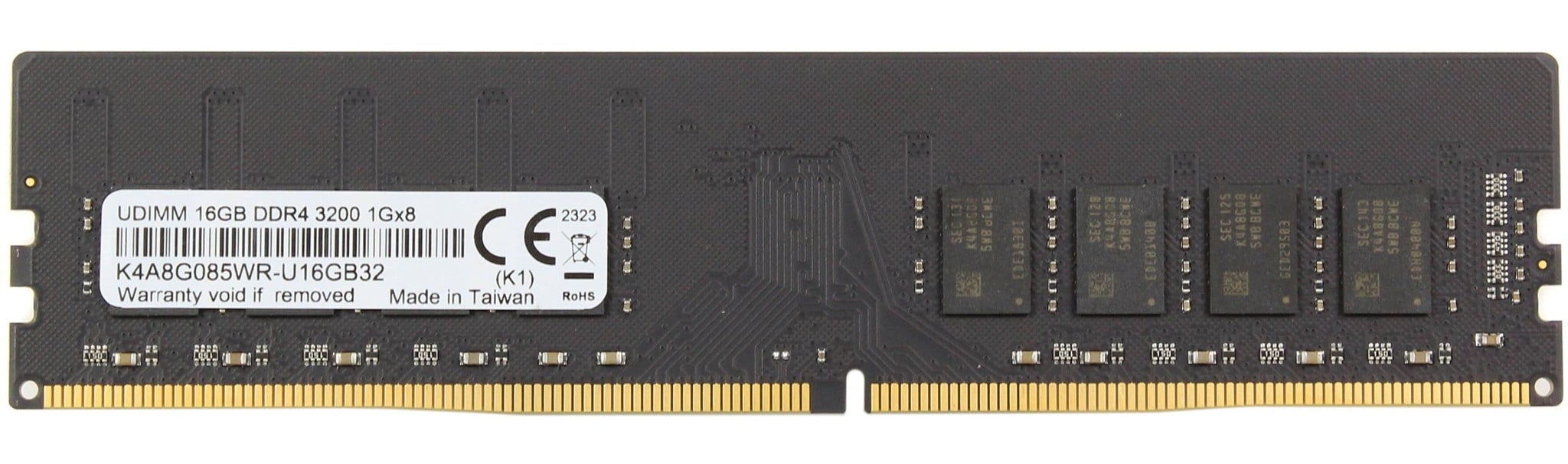 Ảnh minh họa RAM DDR4 16GB 3200MHz UDIMM 1