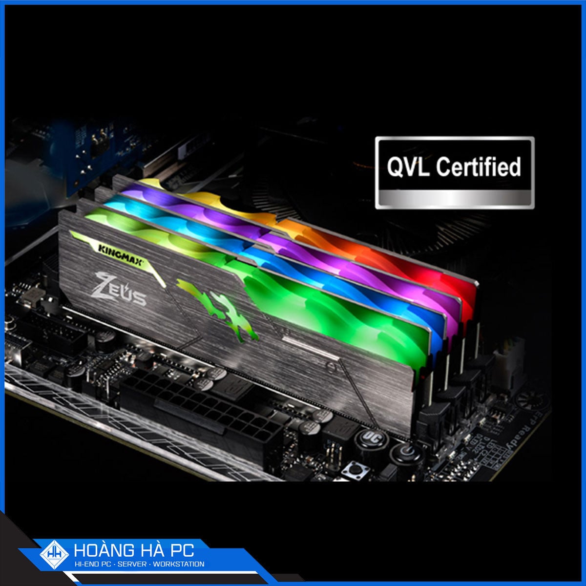 Ảnh minh họa RAM DDR4 KINGMAX ZEUS DRAGON RGB 32GB 3600MHz (1x32GB) 3