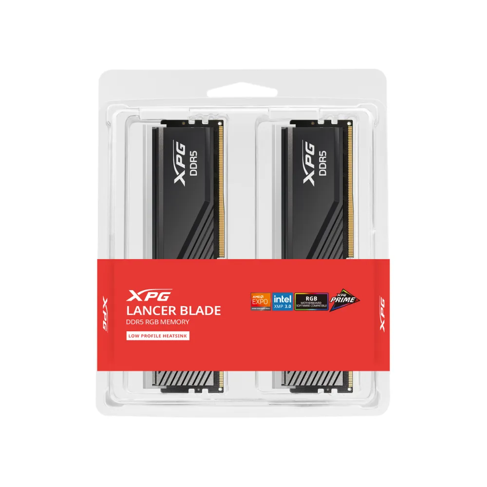 RAM DDR5 ADATA Lancer Blade RGB Kit 32GB Chính Hãng (16GBx2/ 6000MHz)