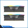 RAM DDR5 CORSAIR VENGEANCE RGB 128GB 6400MHz (2x64G) XMP 3.0 BLACK
