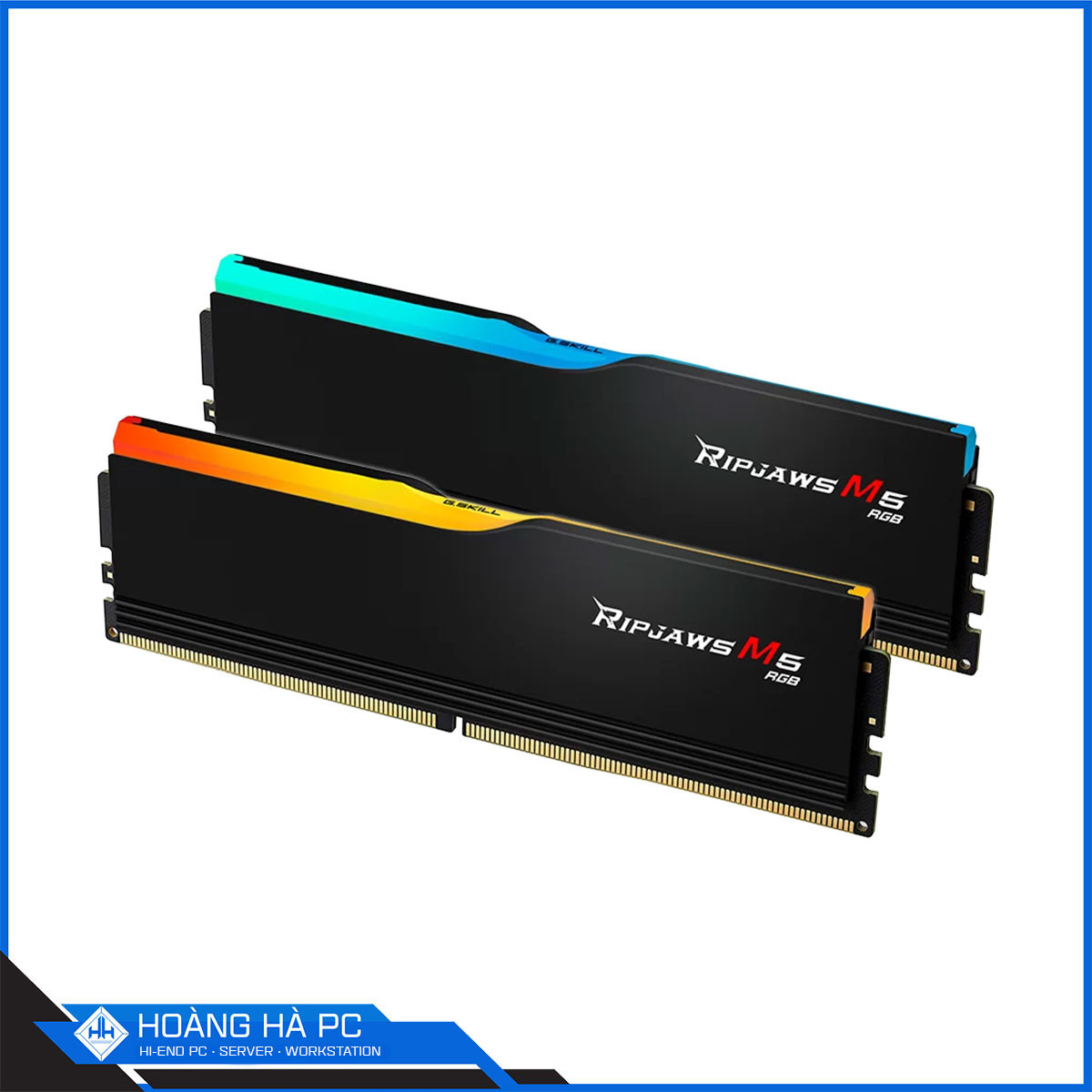 Ảnh minh họa RAM DDR5 GSKILL RIPJAWS M5 RGB 32GB 6400MHz (2x16G) BLACK 2