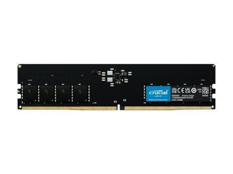 Ram Desktop Crucial 16GB DDR5 4800MHz CT16G48C40U5