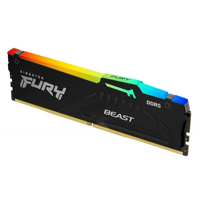 Ram FURY Beast Black 8GB Bus 5200 RGB