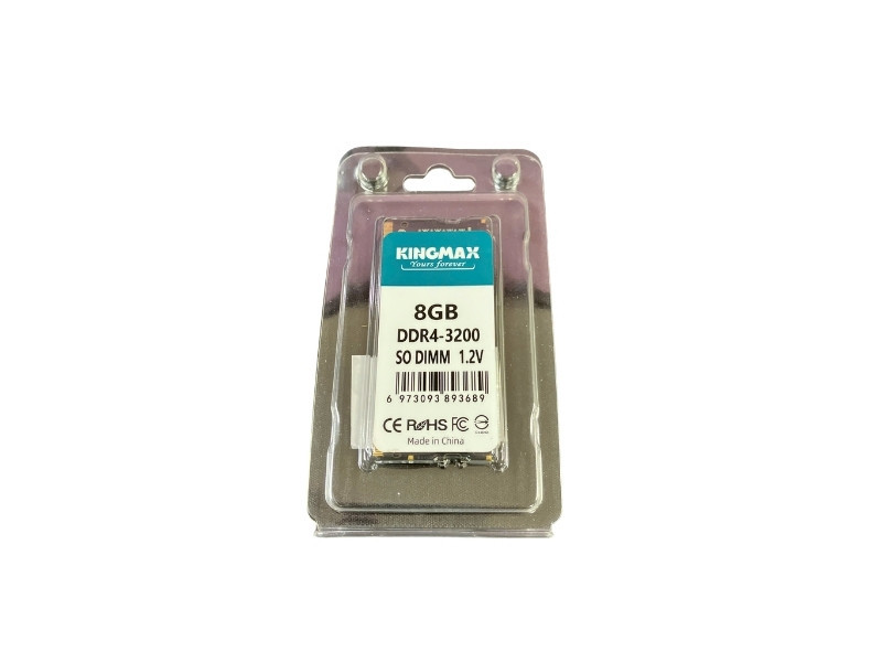 Ảnh minh họa Ram Laptop Kingmax 8GB DDR4 3200MHz 1.2V SO-DIMM (KM-SD4-3200-08GS) 1