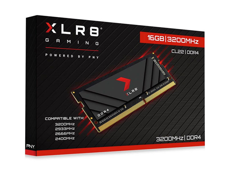 Ảnh minh họa Ram laptop PNY 16GB DDR4 3200MHz (MN16GSD43200XR-RB) 1