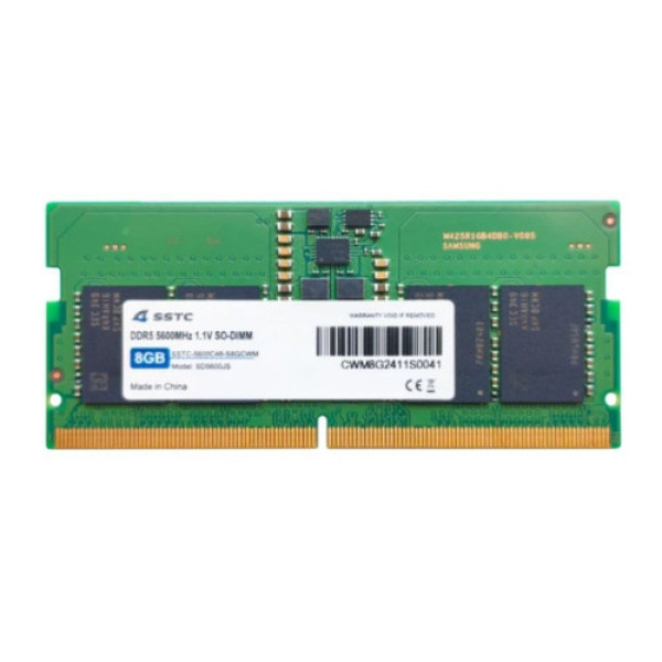 Ảnh minh họa Ram Laptop SSTC 8GB DDR5 5600MHz SODIMM (SSTC-S5600-C46-8GB) 3