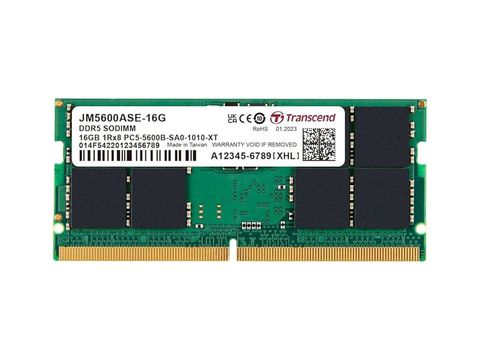 RAM Laptop Transcend 16GB JM DDR5 5600 (JM5600ASE-16G)