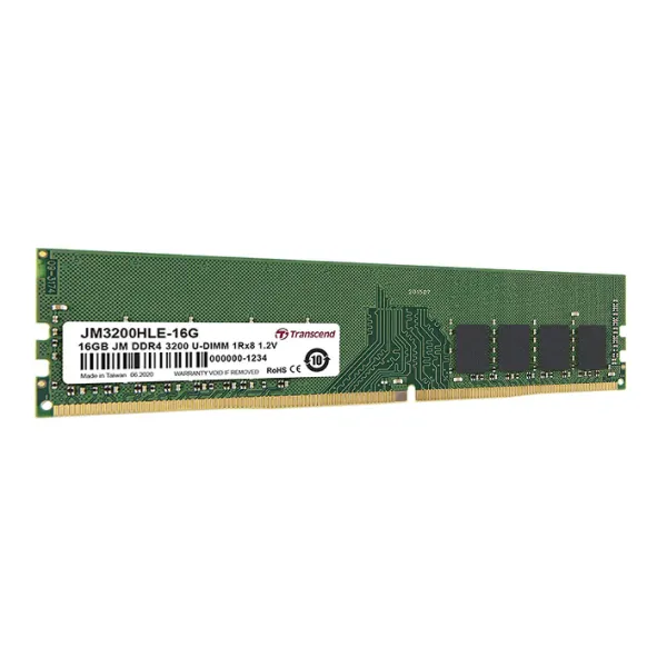 Ảnh minh họa Ram PC Transcend DDR4 3200MHz 16GB JM3200HLE-16G 2