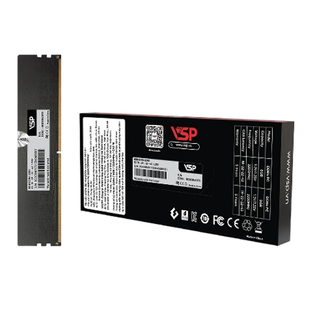 Ảnh minh họa RAM PC VSP DDR4 3200MHZ 8GB (1*8GB) 3