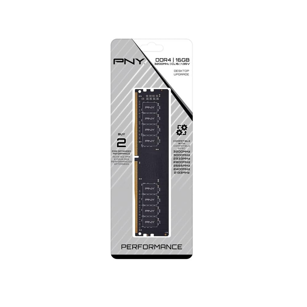 RAM PNY 16GB BUS 3200MHZ DDR4 (MD16GSD4320016-TB)
