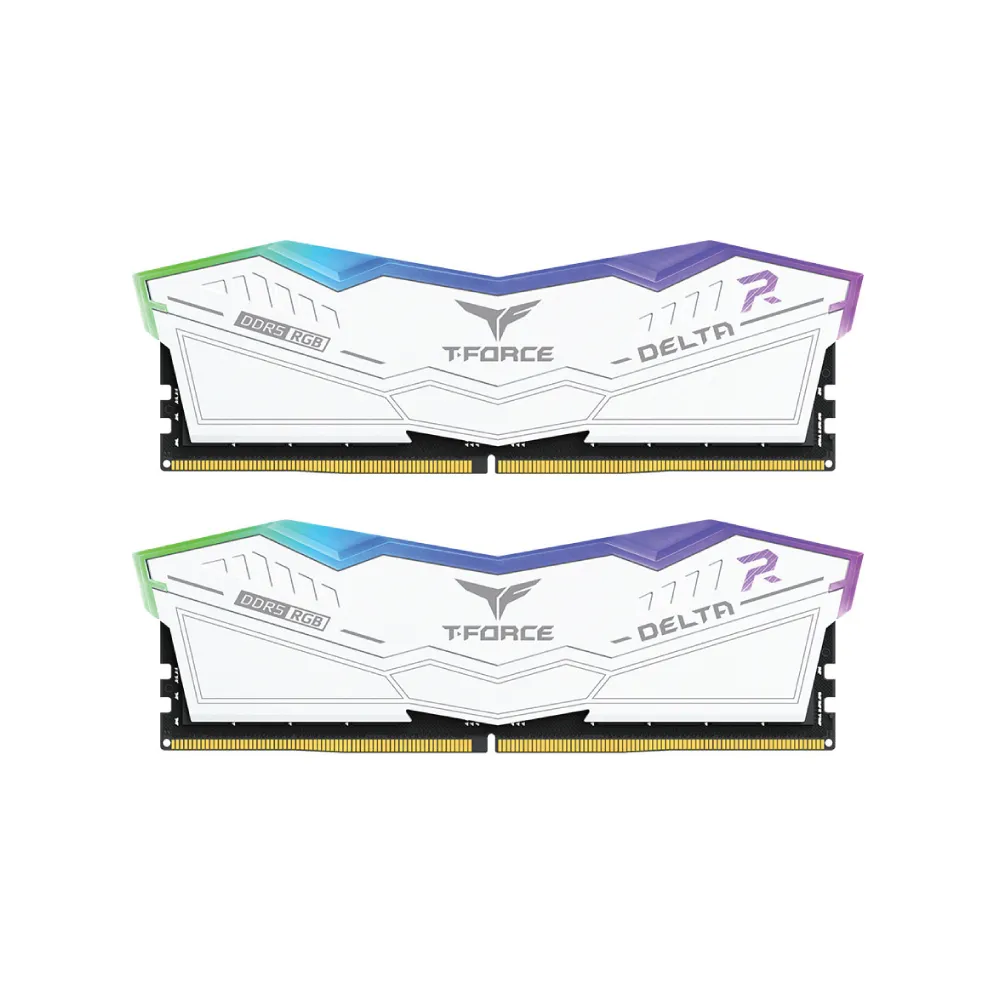 RAM TeamGroup T-Force Delta White RGB 2x16GB DDR5 6000 MT/s