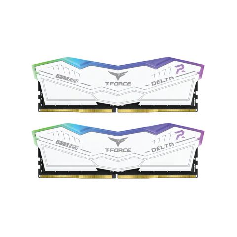 RAM TeamGroup T-Force Delta White RGB 2x16GB DDR5 6000 MT/s
