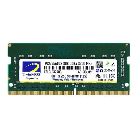 RAM Laptop TwinMOS Supreme 8GB DDR4