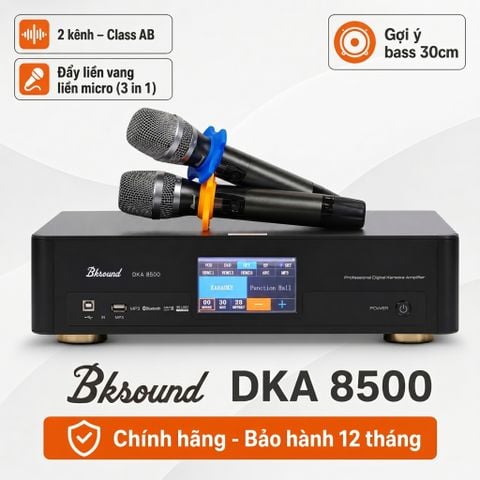 Digital Karaoke Power Amplifier Bksound DKA 8500 (2 kênh)