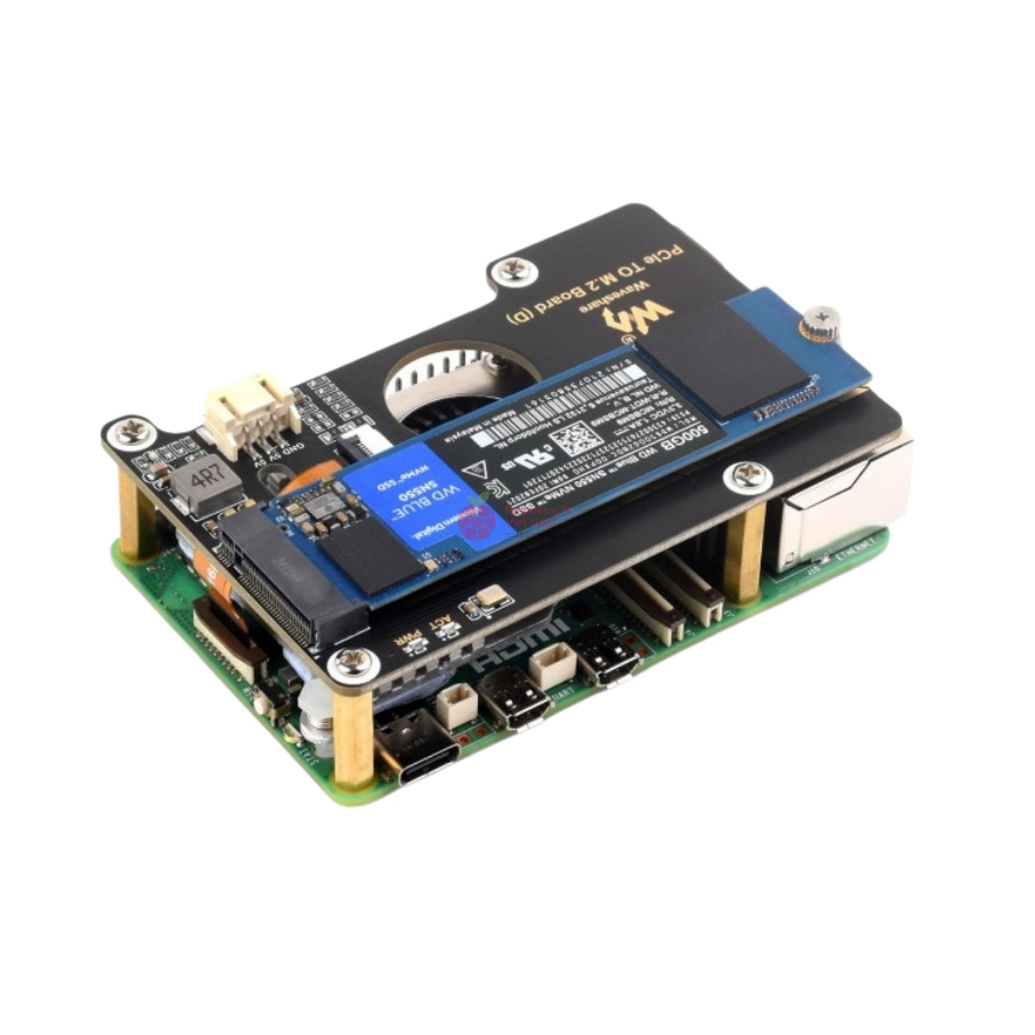 Ảnh minh họa Raspberry Pi 5 Super Computer Kit 2
