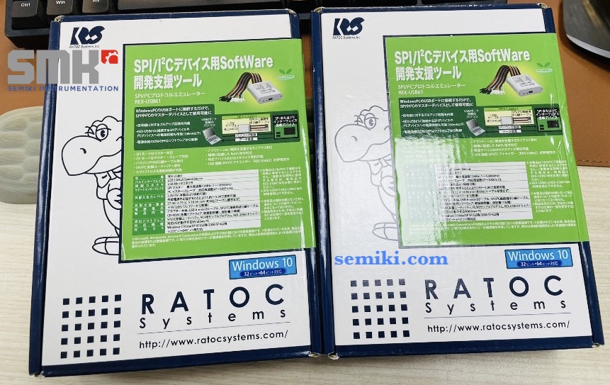 Ảnh minh họa RATOC Systems Protocol Emulator USB61 thiết bị chuyển đổi SPI/I2C 1