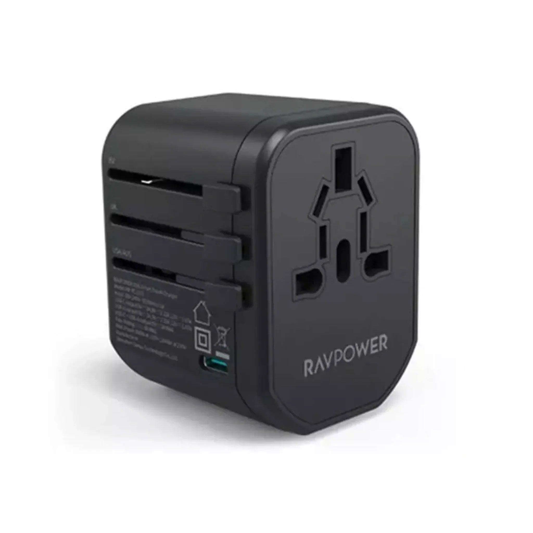 Ảnh minh họa RAVPower RP-PB1231 Bộ sạc dự phòng cao cấp 5-trong-1 10000mAh – Đen 2