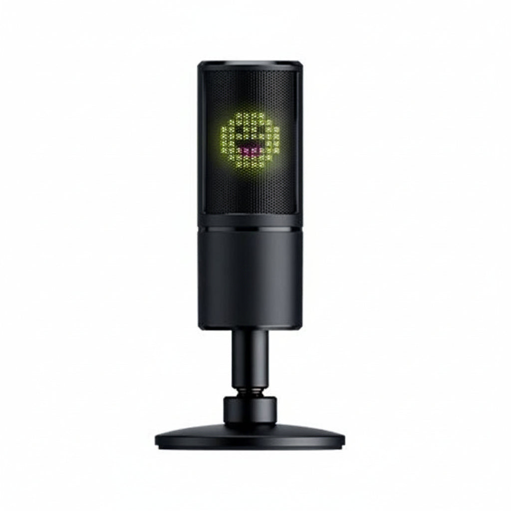 Razer Seiren Emote Micro thu âm USB LED 8-bit – Đen