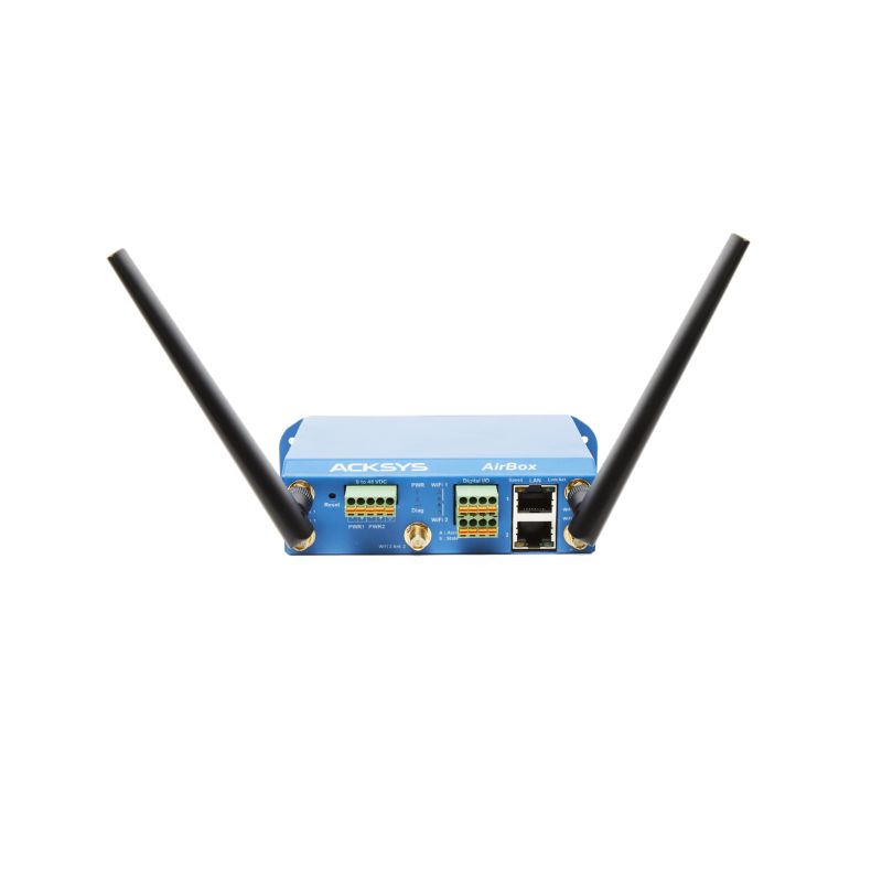 Acksys AirBox Industrial dual WiFi access point (11n + 11ac), dual band (2.4 or 5 GHz)