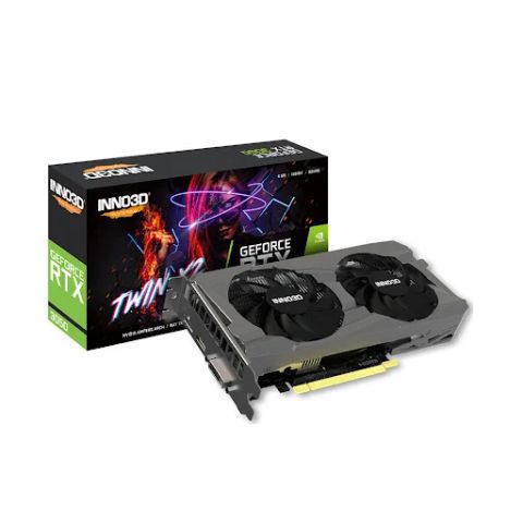 Card màn hình Inno3d GeForce RTX 3050 6GB Twin X2 V2 6GB GDDR6