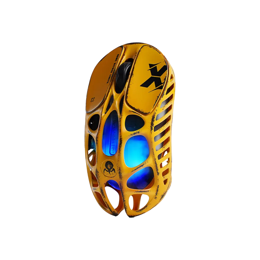 Ảnh minh họa GravaStar Mercury X chuột chơi game không dây Special Edition Battle Worn Yellow 1