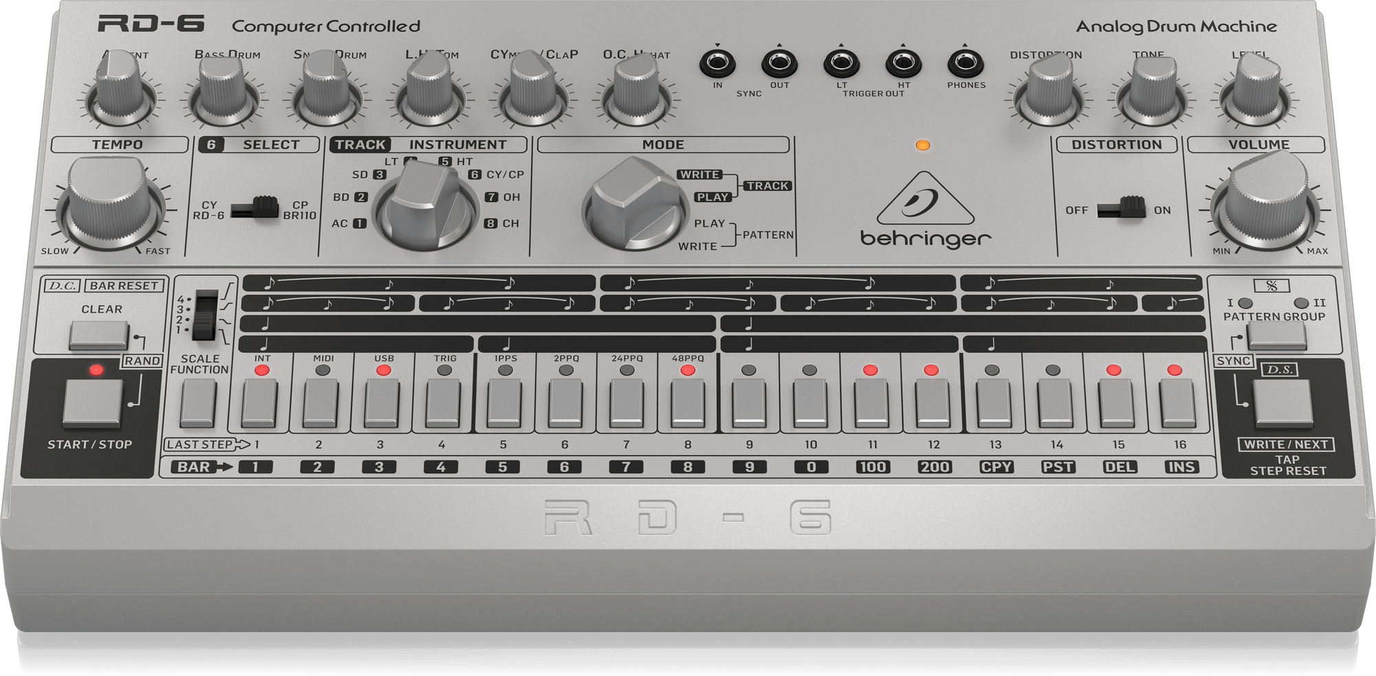 Ảnh minh họa RD-6-SR, Drum Machines Behringer RD-6-SR, Drum Machines RD-6-SR 1