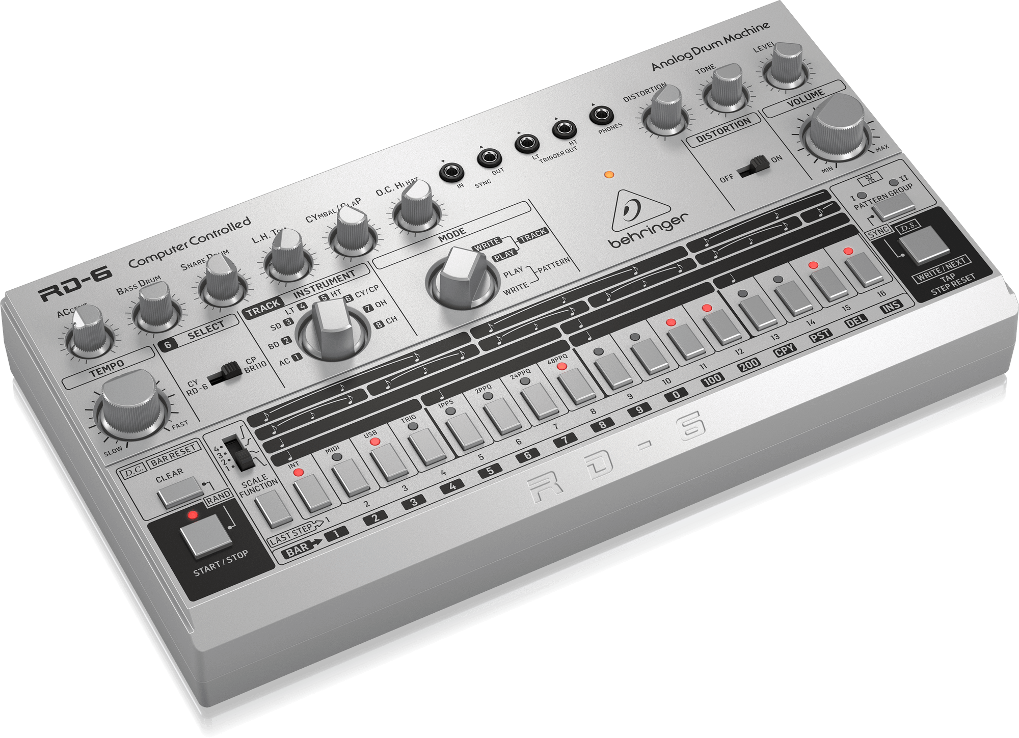 Ảnh minh họa RD-6-SR, Drum Machines Behringer RD-6-SR, Drum Machines RD-6-SR 2