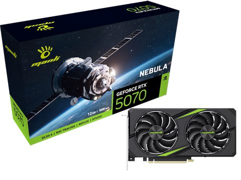 Card đồ họa Manli Nebula GeForce RTX 5070 12GB GDDR7