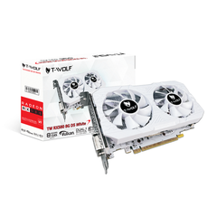  Card màn hình AMD Radeon RX 580 T-WOLF White Dual 