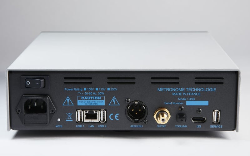 Ảnh minh họa Network Player + Streamer Métronome Technologie DSS, Hỗ trợ quản lý nhạc số, Ethernet, USB 3