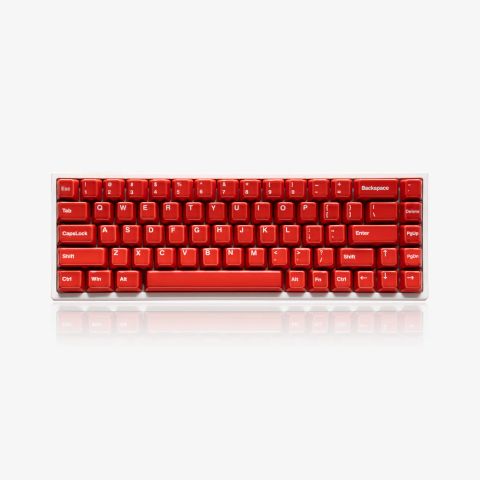 Keycap Ceramic Set V2 Red – Keycap gốm màu đỏ nổi bật, bền bỉ