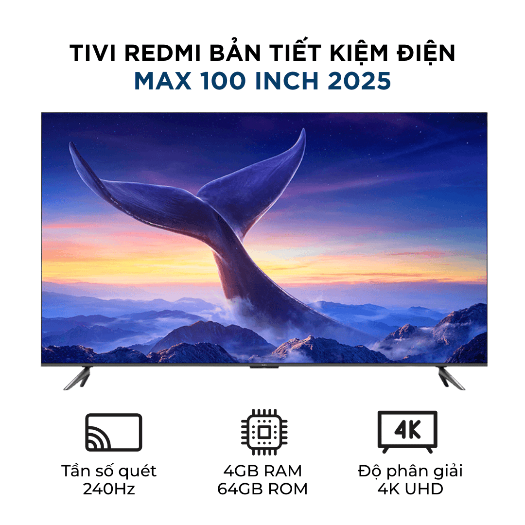 Redmi Max 100 240Hz 4GB RAM 64GB ROM Model 2025
