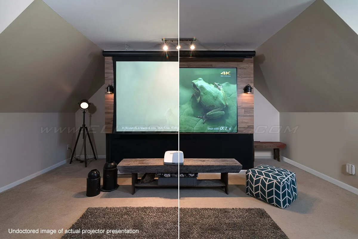 Ảnh minh họa Màn chiếu Elite Screens Aeon CLR 103 inch AR103H-CLR – Chống sáng cho máy chiếu siêu gần 2