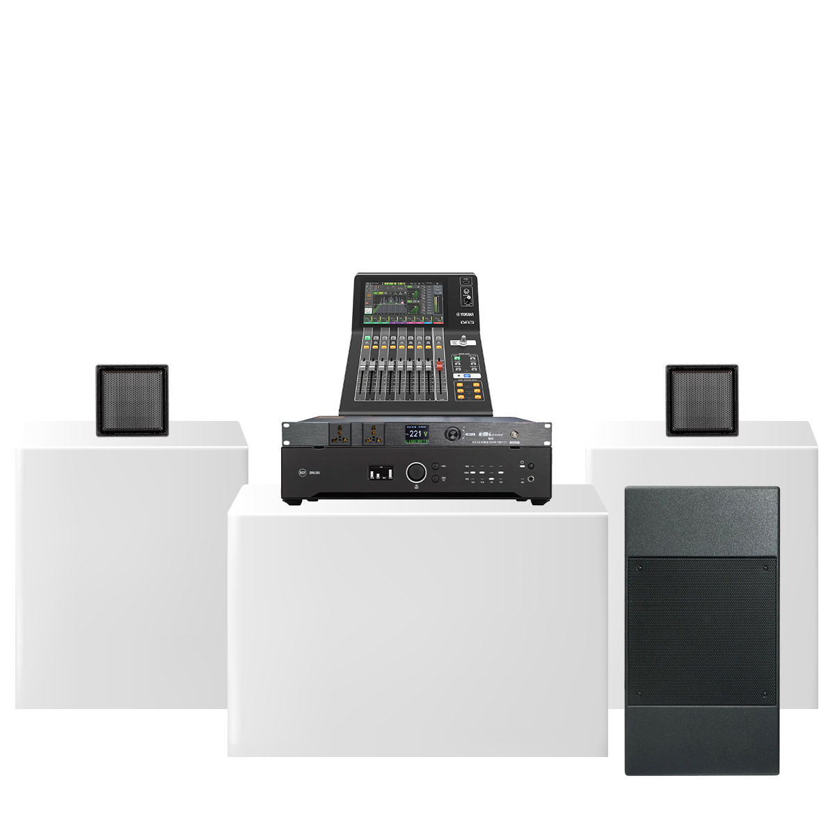 Dàn karaoke treo tường dBTechnologies biệt thự, nhà vườn cao cấp 03 (IS5T WP, IS12S WP,...)