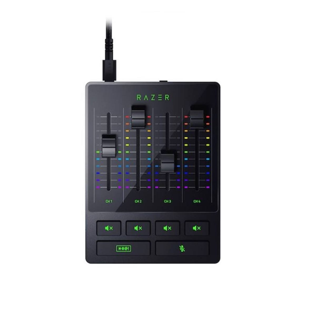 Thiết bị trộn âm thanh Razer Audio Mixer All-in-One – Chuyên nghiệp cho Streamer